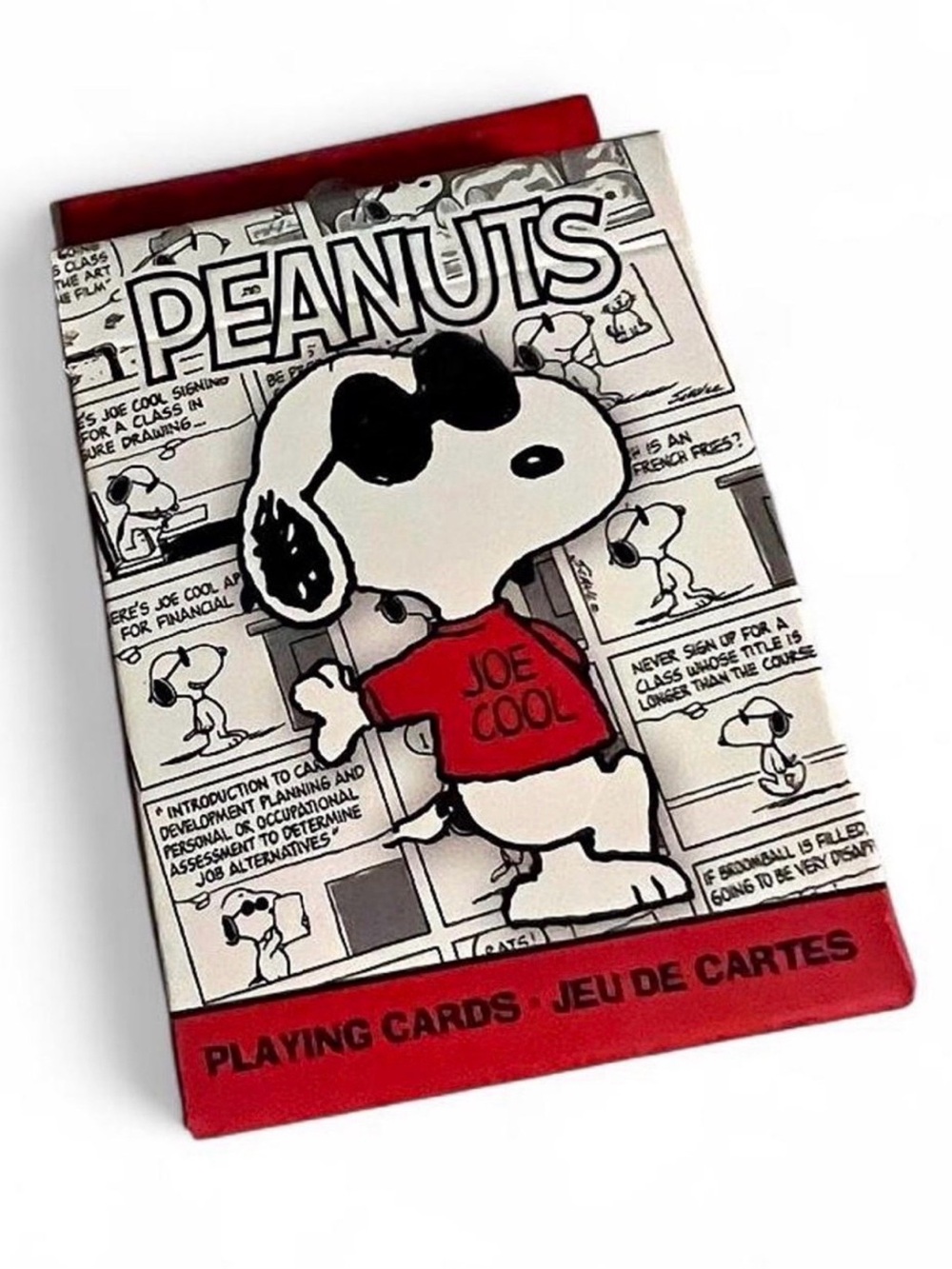 New Peanuts Joe Cool Playing Cards -